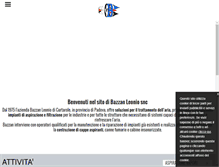 Tablet Screenshot of bazzanleonio.com